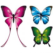 Butterflies Set Wall Stickers