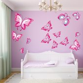 Butterflies Set Wall Stickers