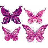 Butterflies Set Wall Stickers