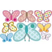 Butterflies Set Wall Stickers