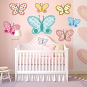 Butterflies Set Wall Stickers