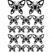 Butterflies Set Wall Stickers