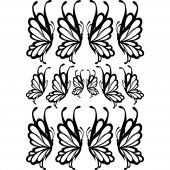 Butterflies Set Wall Stickers