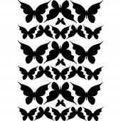 Butterflies Set Wall Stickers