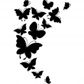 Butterflies Set Wall Stickers