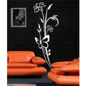 Butterfly Flower Wall Stickers