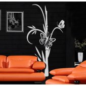 Butterfly Flower Wall Stickers