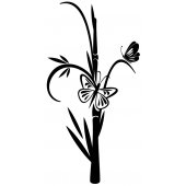 Butterfly Flower Wall Stickers