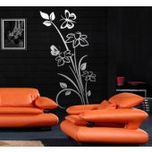 Butterfly Flower Wall Stickers