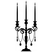 Candlestick Wall Stickers