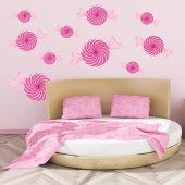 Candy Set Wall Stickers