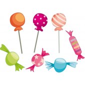 Candy Wall Stickers