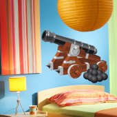 Cannon Wall Stickers