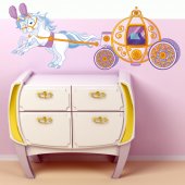 Carriage Wall Stickers