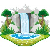 Cascading Wall Stickers