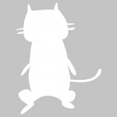 Cat - Whiteboard Wall Stickers