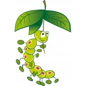 Caterpillar Wall Stickers