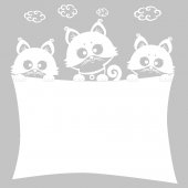 Cats - Whiteboard Wall Stickers