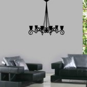 Chandelier Wall Stickers