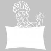 Chef - Whiteboard Wall Stickers