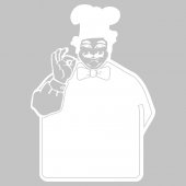 Chef - Whiteboard Wall Stickers
