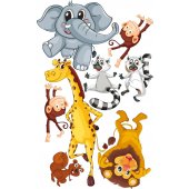 Circus Set Wall Stickers