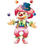 Clown Wall Stickers