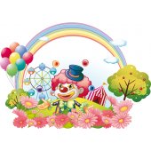 Clown Wall Stickers