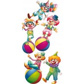 Clowns Wall Stickers