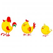 Cock Wall Stickers