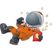 Cosmonaut Wall Stickers