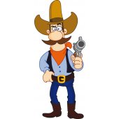 Cowboy Wall Stickers