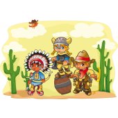 Cowboy Wall Stickers