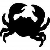 Crab - Chalkboard / Blackboard Wall Stickers