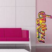 Crazy Wall Stickers
