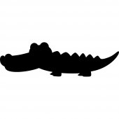 Crocodile - Chalkboard / Blackboard Wall Stickers