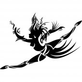 Dancer Wall Stickers