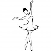 Dancer Wall Stickers