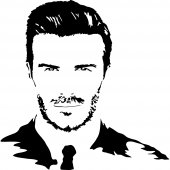 David Beckham Wall Stickers