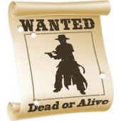 Dead or Alive Wall Stickers