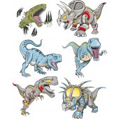 Dinosaur Set Wall Stickers