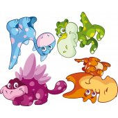 Dinosaur Set Wall Stickers