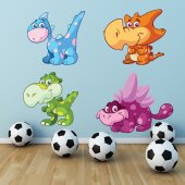 Dinosaur Set Wall Stickers