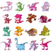 Dinosaur Set Wall Stickers