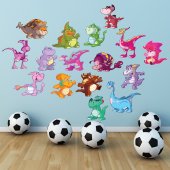 Dinosaur Set Wall Stickers