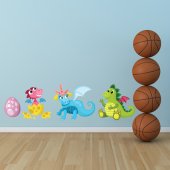 Dinosaur Set Wall Stickers