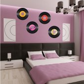 Discs Set Wall Stickers