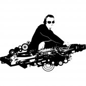 Dj Wall Stickers