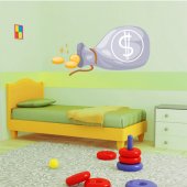 Dollars Wall Stickers