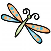 Dragonfly Wall Stickers